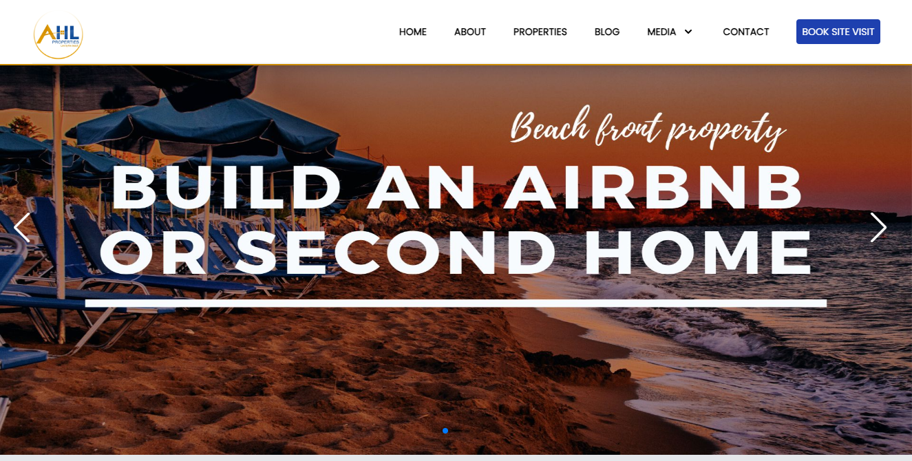 AHL Properties Website